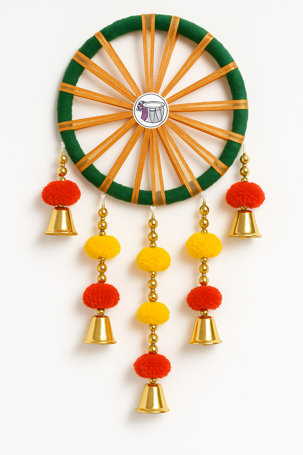 Traditional Wheel Design Toran – Festive Door Décor Set