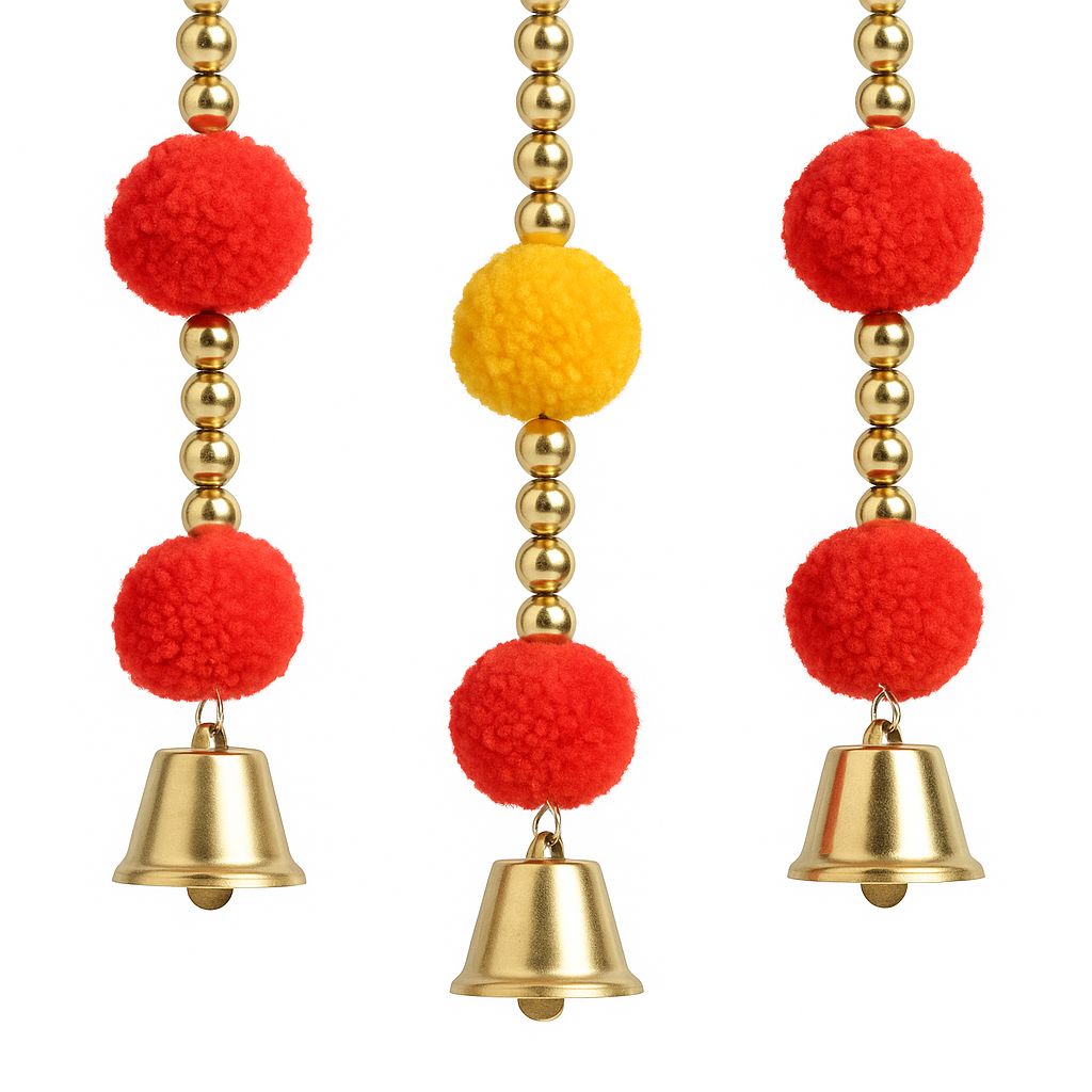 Traditional Wheel Design Toran – Festive Door Décor Set